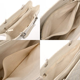 CHANEL シャネル GST グランドショッピングトート ホワイト A50995 レディース キャビアスキン トートバッグ Bランク 中古 銀蔵