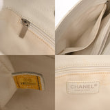 CHANEL シャネル GST グランドショッピングトート ホワイト A50995 レディース キャビアスキン トートバッグ Bランク 中古 銀蔵