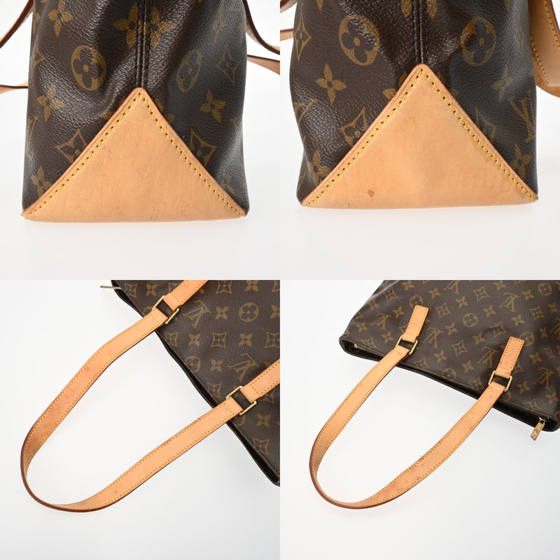 LOUIS VUITTON ルイヴィトン モノグラム カバピアノ ブラウン M51148 レディース モノグラムキャンバス トートバッグ Bランク 中古 銀蔵