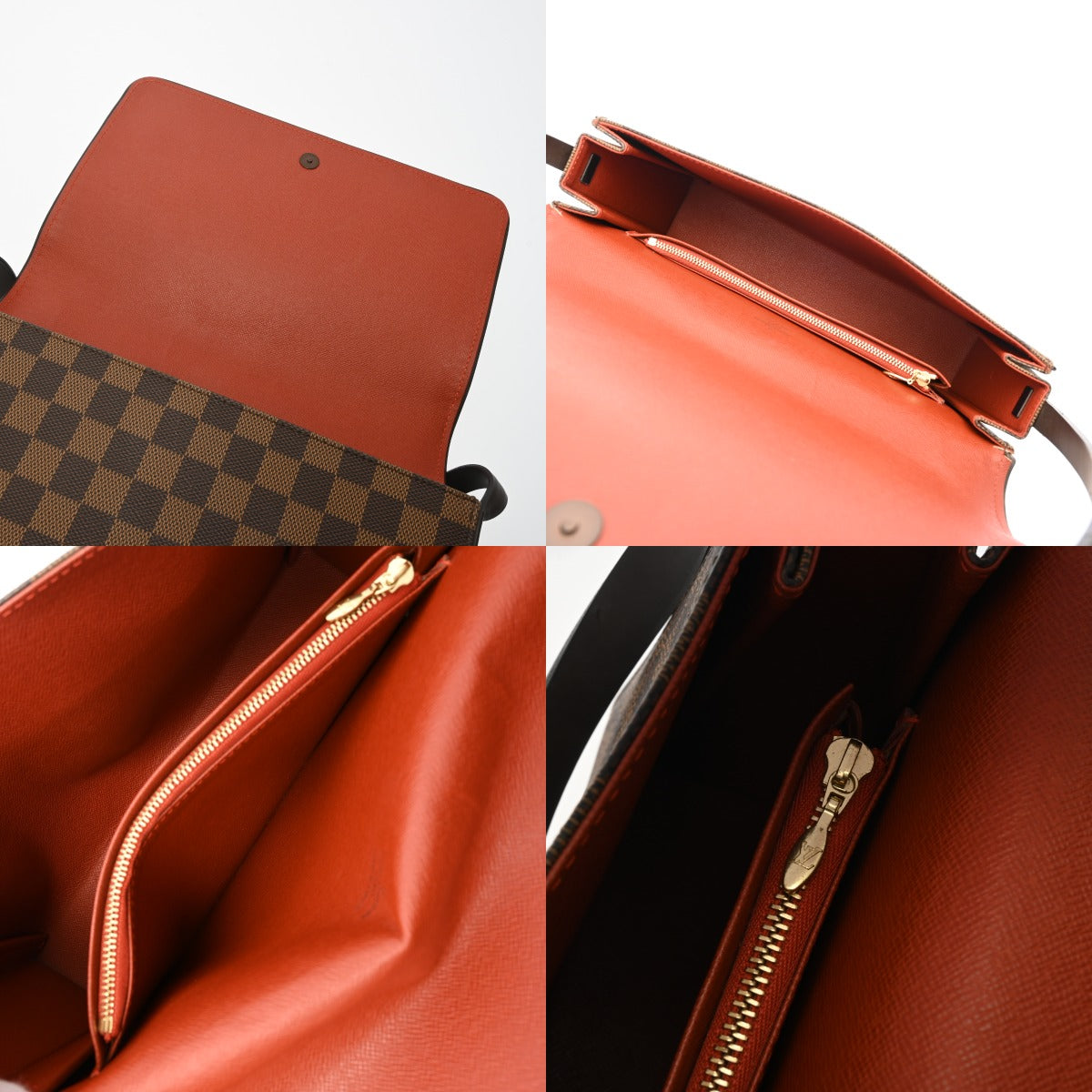 LOUIS VUITTON ルイヴィトン ダミエ トライベッカ ロン ブラウン