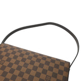 LOUIS VUITTON ルイヴィトン ダミエ トライベッカ ロン ブラウン エベヌ N51160 ユニセックス ダミエキャンバス ショルダーバッグ ABランク 中古 銀蔵
