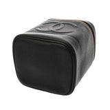 CHANEL シャネル 縦型バニティ ブラック A01998 レディース キャビアスキン バニティバッグ ABランク 中古 銀蔵