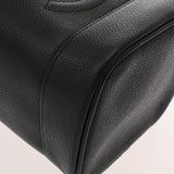 CHANEL シャネル 縦型バニティ ブラック A01998 レディース キャビアスキン バニティバッグ ABランク 中古 銀蔵