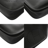 HERMES エルメス エブリン エヴリン3 PM ブラック B刻印(2023年頃) ユニセックス トリヨンクレマンス ショルダーバッグ Aランク 中古 銀蔵