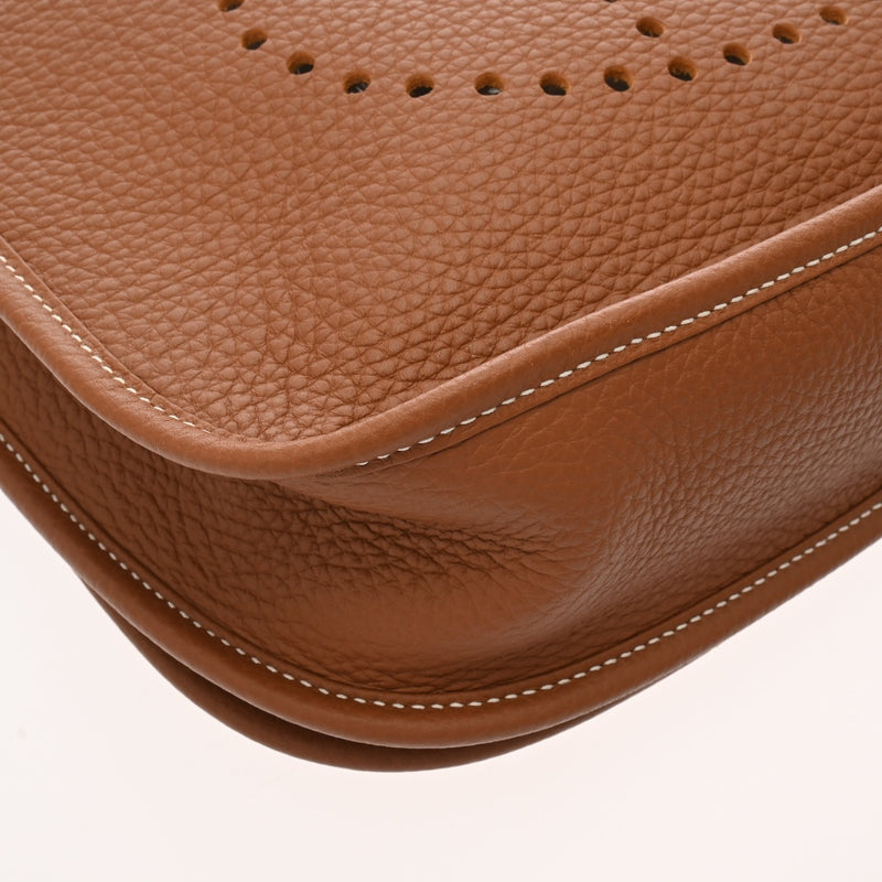 HERMES エルメス エヴリン3 PM ゴールド B刻印(2023年頃) ユニセックス トリヨンクレマンス ショルダーバッグ 未使用 銀蔵