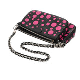 LOUIS VUITTON ルイヴィトン モノグラムアンプラント ミュルティ ポシェット ノワール ピンク M46421 レディース レザー ショルダーバッグ ABランク 中古 銀蔵