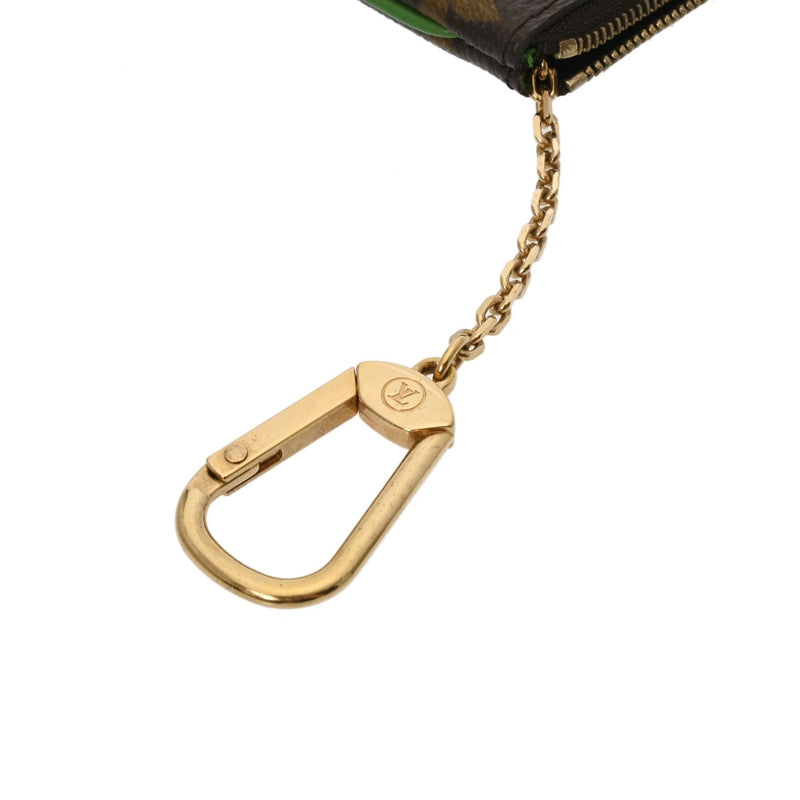 LOUIS VUITTON ルイヴィトン モノグラム モノグラムペルフォ ポシェットクレ ヴェール M95186 ユニセックス モノグラムキャンバス コインケース Aランク 中古 銀蔵