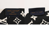 LOUIS VUITTON ルイヴィトン モノグラム バンドー インフィニティ ホワイト/ブラック M90682 レディース スカーフ ABランク 中古 銀蔵