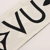 LOUIS VUITTON ルイヴィトン モノグラム バンドー インフィニティ ホワイト/ブラック M90682 レディース スカーフ ABランク 中古 銀蔵