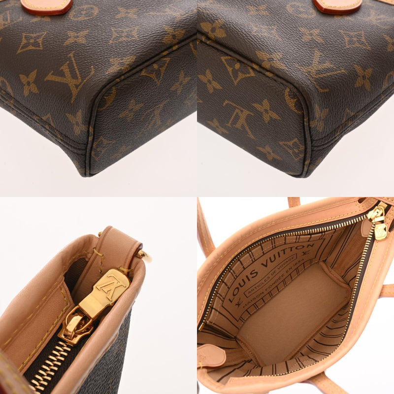 LOUIS VUITTON ルイヴィトン モノグラム ネヴァーフル BB ベージュ M46705 レディース モノグラムキャンバス ハンドバッグ 新同 中古 銀蔵