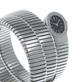 ブルガリ トゥボガス スネーク BB191TS ブラック レディース 腕時計 クォーツ 中古 銀蔵