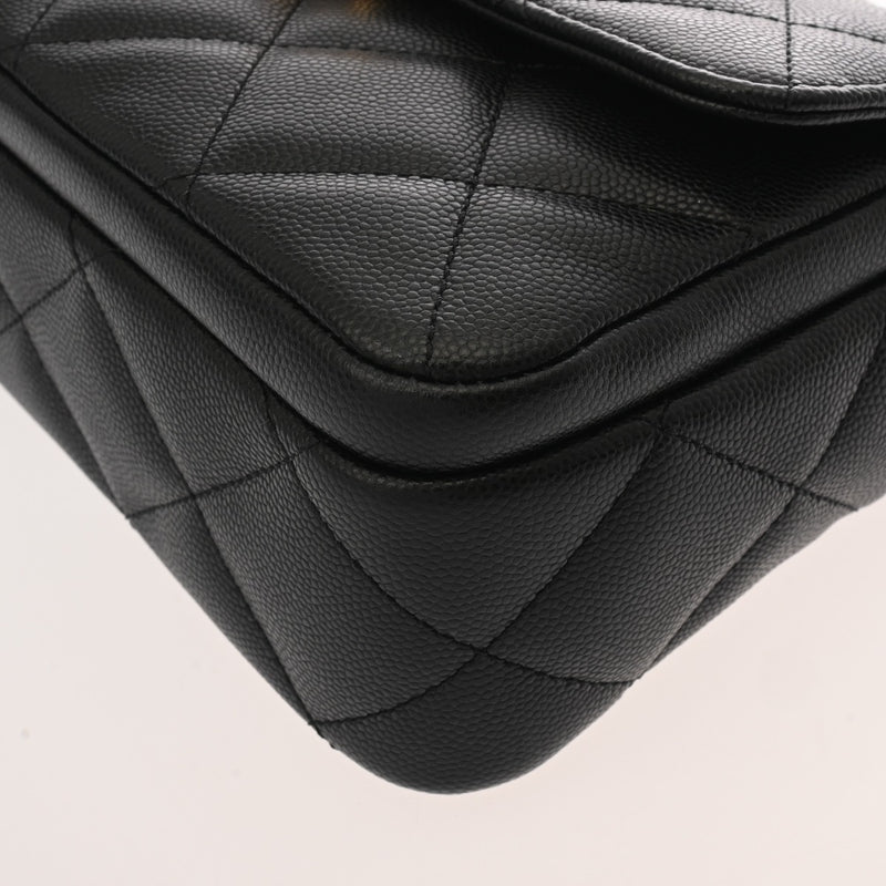 CHANEL シャネル マトラッセ チェーン ミニ フラップバッグ ブラック
