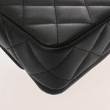 CHANEL シャネル マトラッセ チェーン ミニ フラップバッグ ブラック AS4907 レディース キャビアスキン ショルダーバッグ ABランク 中古 銀蔵