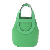 HERMES エルメス インザループ 18 ヴェールコミック W刻印(2024年頃) レディース トリヨンクレマンス ヴォースイフト ハンドバッグ 未使用 銀蔵