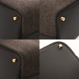 HERMES エルメス ピコタン ロック PM エベーヌ Y刻印(2020年頃) レディース フェルト ヴォースイフト ハンドバッグ ABランク 中古 銀蔵