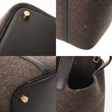 HERMES エルメス ピコタン ロック PM エベーヌ Y刻印(2020年頃) レディース フェルト ヴォースイフト ハンドバッグ ABランク 中古 銀蔵