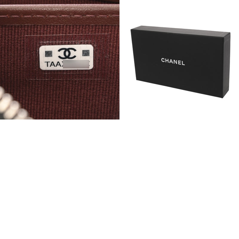 CHANEL シャネル マトラッセ クラシック ロングジップウォレット ブラック AP0242 レディース キャビアスキン 長財布 新同 中古 銀蔵