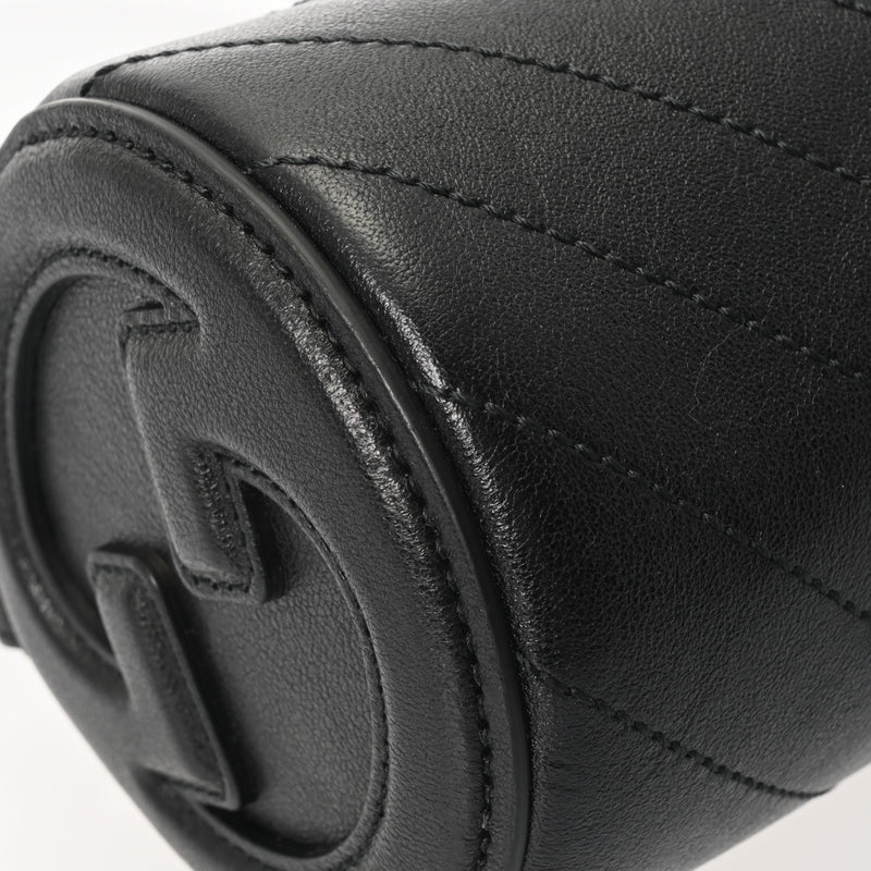 GUCCI グッチ ブロンディ ミニショルダーバッグ ブラック 760170 レディース レザー ショルダーバッグ 新同 中古 銀蔵