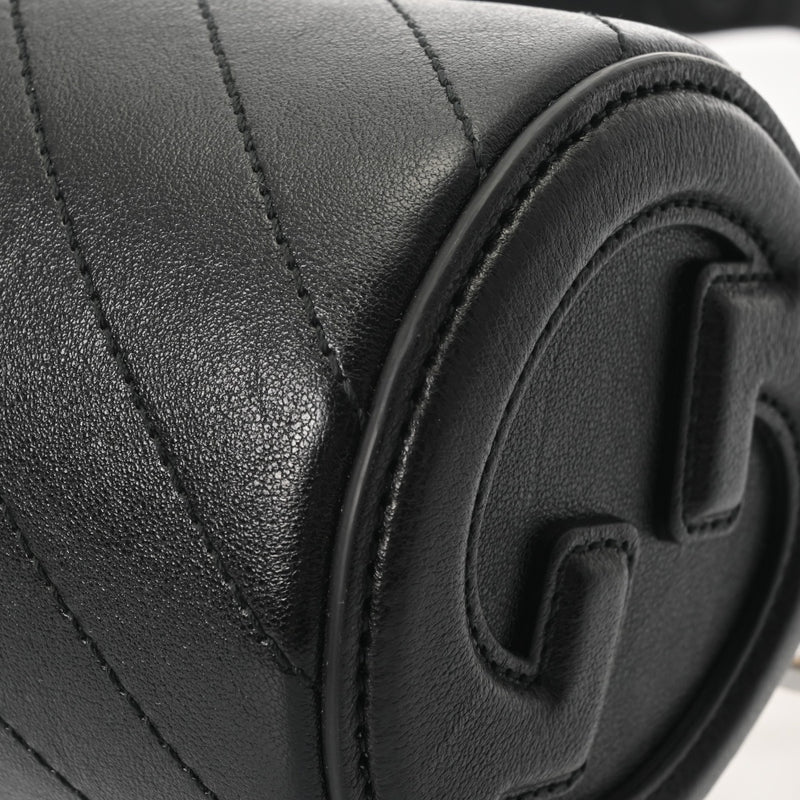 GUCCI グッチ ブロンディ ミニショルダーバッグ ブラック 760170 レディース レザー ショルダーバッグ 新同 中古 銀蔵