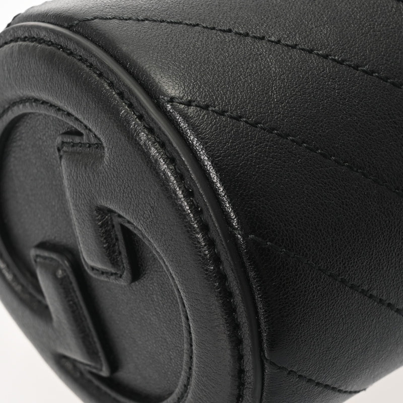 GUCCI グッチ ブロンディ ミニショルダーバッグ ブラック 760170 レディース レザー ショルダーバッグ 新同 中古 銀蔵