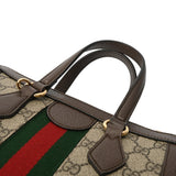 GUCCI グッチ オフィディア スモールトート ベージュ/エボニー 547551 レディース GGスプリームキャンバス ハンドバッグ Aランク 中古 銀蔵