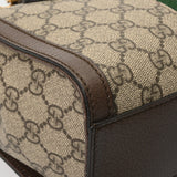 GUCCI グッチ オフィディア スモールトート ベージュ/エボニー 547551 レディース GGスプリームキャンバス ハンドバッグ Aランク 中古 銀蔵