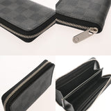 LOUIS VUITTON ルイヴィトン ダミエグラフィット ジッピーコインパース ブラック N63076 メンズ ダミエキャンバス コインケース Aランク 中古 銀蔵
