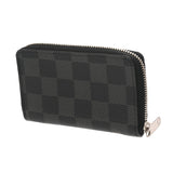 LOUIS VUITTON ルイヴィトン ダミエグラフィット ジッピーコインパース ブラック N63076 メンズ ダミエキャンバス コインケース Aランク 中古 銀蔵