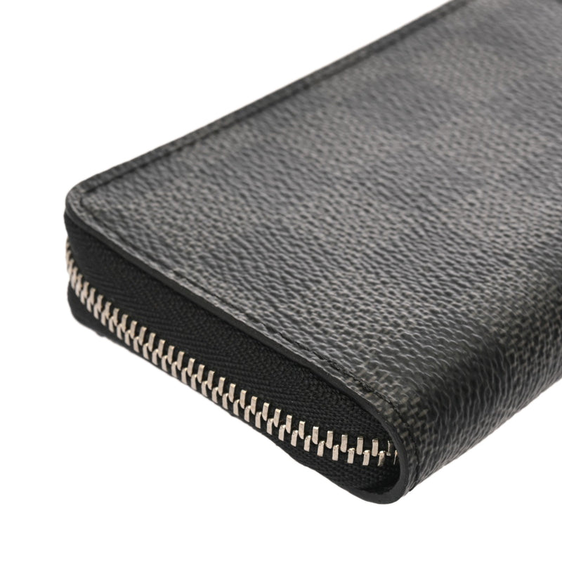 LOUIS VUITTON ルイヴィトン ダミエグラフィット ジッピーコインパース ブラック N63076 メンズ ダミエキャンバス コインケース Aランク 中古 銀蔵