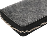LOUIS VUITTON ルイヴィトン ダミエグラフィット ジッピーコインパース ブラック N63076 メンズ ダミエキャンバス コインケース Aランク 中古 銀蔵
