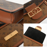 LOUIS VUITTON ルイヴィトン モノグラムリバース ドーフィーヌ MINI 新型 ブラウン M45959 レディース モノグラムキャンバス ショルダーバッグ Aランク 中古 銀蔵