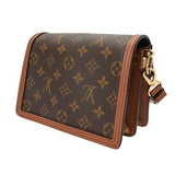 LOUIS VUITTON ルイヴィトン モノグラムリバース ドーフィーヌ MINI 新型 ブラウン M45959 レディース モノグラムキャンバス ショルダーバッグ Aランク 中古 銀蔵