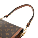 LOUIS VUITTON ルイヴィトン モノグラムリバース ドーフィーヌ MINI 新型 ブラウン M45959 レディース モノグラムキャンバス ショルダーバッグ Aランク 中古 銀蔵