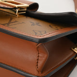 LOUIS VUITTON ルイヴィトン モノグラムリバース ドーフィーヌ MINI 新型 ブラウン M45959 レディース モノグラムキャンバス ショルダーバッグ Aランク 中古 銀蔵