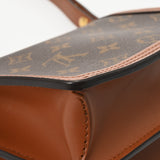 LOUIS VUITTON ルイヴィトン モノグラムリバース ドーフィーヌ MINI 新型 ブラウン M45959 レディース モノグラムキャンバス ショルダーバッグ Aランク 中古 銀蔵