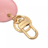 LOUIS VUITTON ルイヴィトン ポルトクレ ラブロックハート バレンタイン限定 ピンク M01164 レディース ヴェルニ キーホルダー Aランク 中古 銀蔵