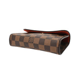 LOUIS VUITTON ルイヴィトン ダミエ ポシェットフロランティーヌ ブラウン N51856 ユニセックス ダミエキャンバス ウエストバッグ Aランク 中古 銀蔵