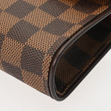 LOUIS VUITTON ルイヴィトン ダミエ ポシェットフロランティーヌ ブラウン N51856 ユニセックス ダミエキャンバス ウエストバッグ Aランク 中古 銀蔵