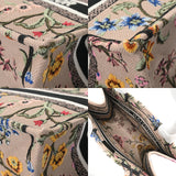 CHRISTIAN DIOR クリスチャンディオール ブックトート スモール 花柄 ピンクベージュ M1265ZEAU レディース キャンバス ハンドバッグ 新同 中古 銀蔵