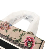 CHRISTIAN DIOR クリスチャンディオール ブックトート スモール 花柄 ピンクベージュ M1265ZEAU レディース キャンバス ハンドバッグ 新同 中古 銀蔵