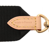 LOUIS VUITTON ルイヴィトン モノグラム 幅4cm ポーチ付き ノワール J02487 ユニセックス モノグラムキャンバス ショルダーストラップ 未使用 銀蔵