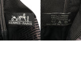 HERMES エルメス エールライン ポシェット グレー レディース キャンバス ショルダーバッグ Bランク 中古 銀蔵