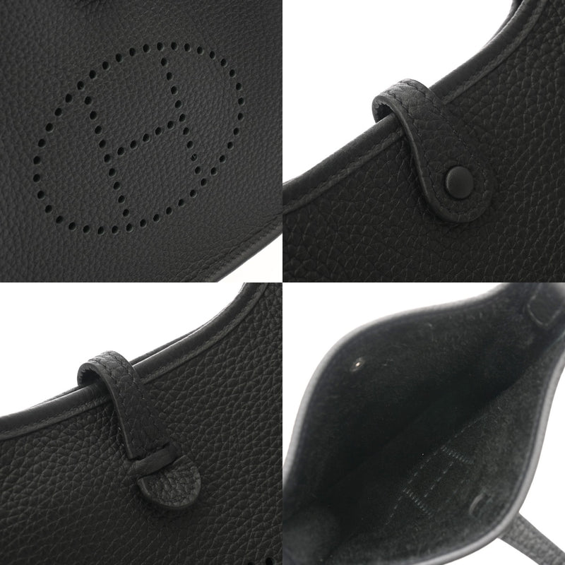 HERMES エルメス エヴリン TPM アマゾン ブラック W刻印(2024年頃) レディース トリヨンクレマンス ショルダーバッグ 未使用 銀蔵