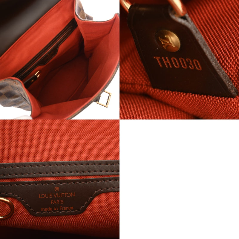 LOUIS VUITTON ルイヴィトン ダミエ ソーホー ブラウン N51132 レディース ダミエキャンバス リュック・デイパック ABランク 中古 銀蔵