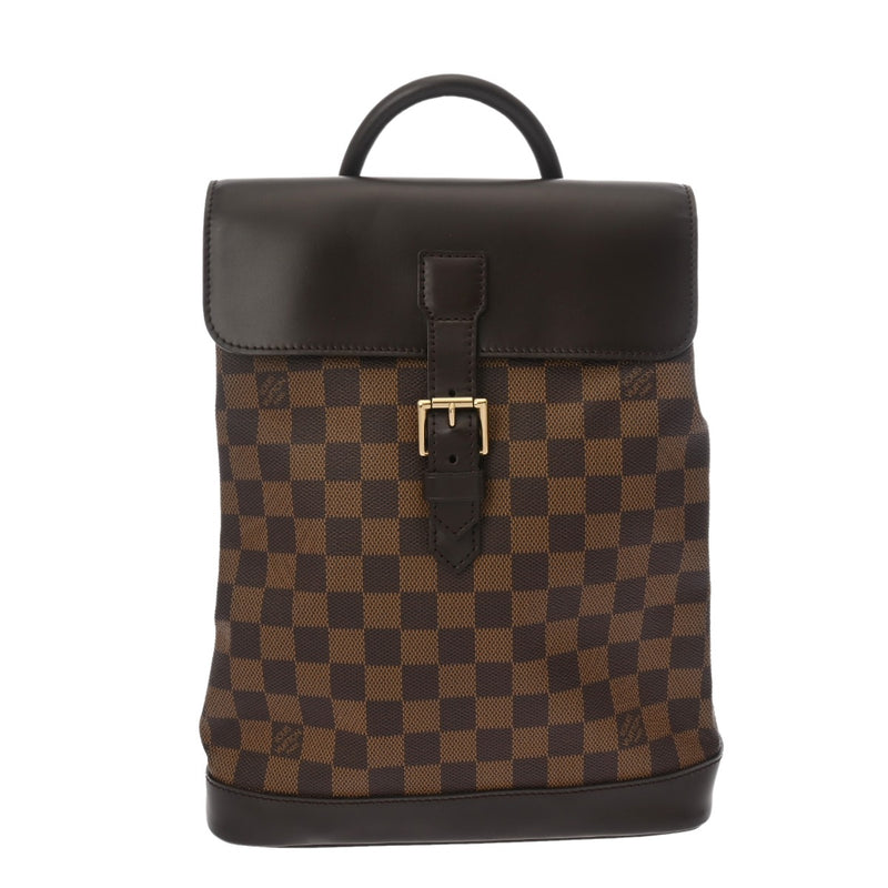 LOUIS VUITTON ルイヴィトン ダミエ ソーホー ブラウン N51132 レディース ダミエキャンバス リュック・デイパック ABランク 中古 銀蔵