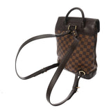 LOUIS VUITTON ルイヴィトン ダミエ ソーホー ブラウン N51132 レディース ダミエキャンバス リュック・デイパック ABランク 中古 銀蔵