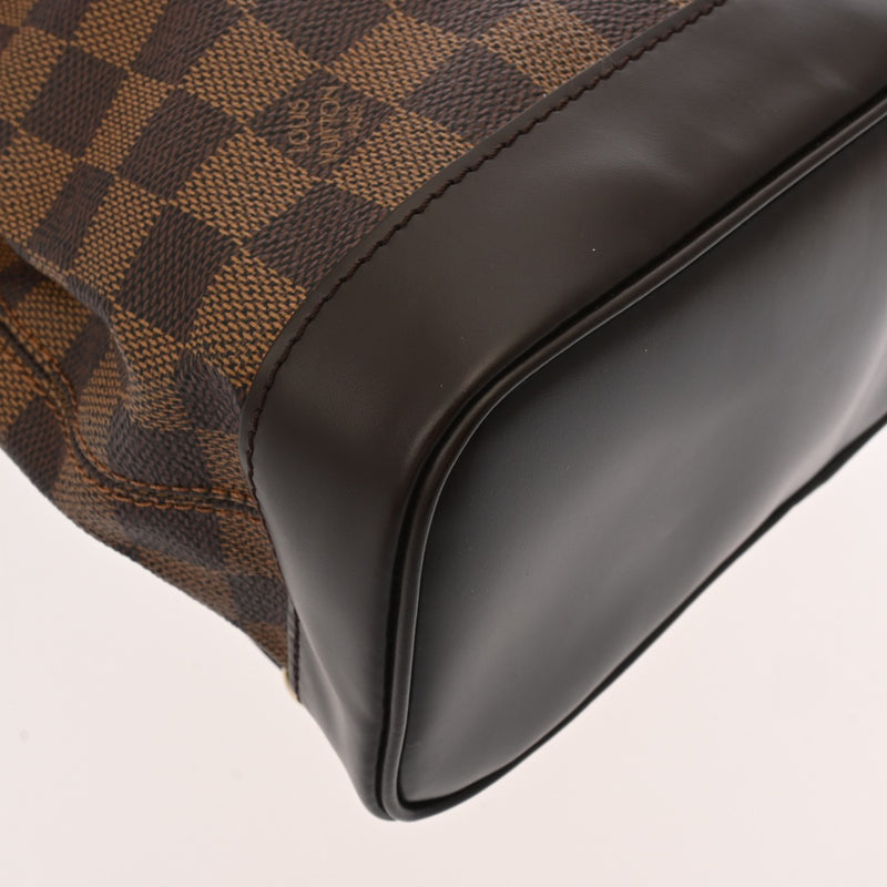 LOUIS VUITTON ルイヴィトン ダミエ ソーホー ブラウン N51132 レディース ダミエキャンバス リュック・デイパック ABランク 中古 銀蔵