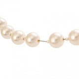 CHANEL シャネル マトラッセ チェーンウォレット パール ブラック レディース ラムスキン ショルダーバッグ ABランク 中古 銀蔵