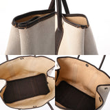 HERMES エルメス ガーデンパーティ PM マロン □H刻印(2004年頃) ユニセックス トワルアッシュ ハンドバッグ Bランク 中古 銀蔵