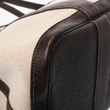 HERMES エルメス ガーデンパーティ PM マロン □H刻印(2004年頃) ユニセックス トワルアッシュ ハンドバッグ Bランク 中古 銀蔵